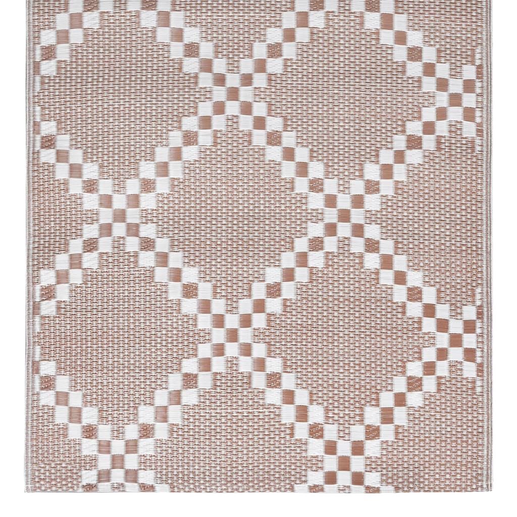 Outdoor-Teppich ARAKIL Braun 120x180 cm PP