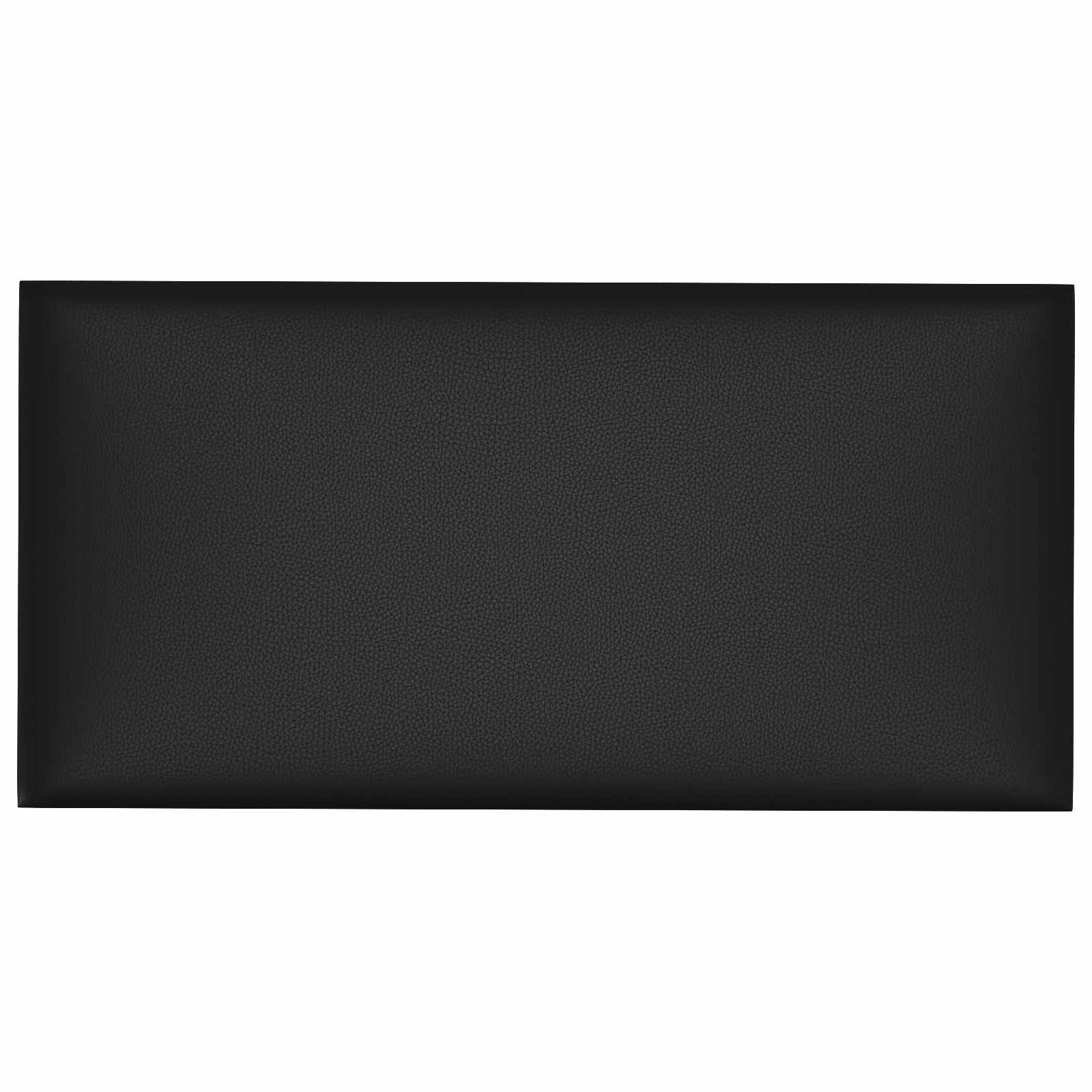 Wandkopfteilen 12 pcs Schwarz 30 x 15 cm Stoff