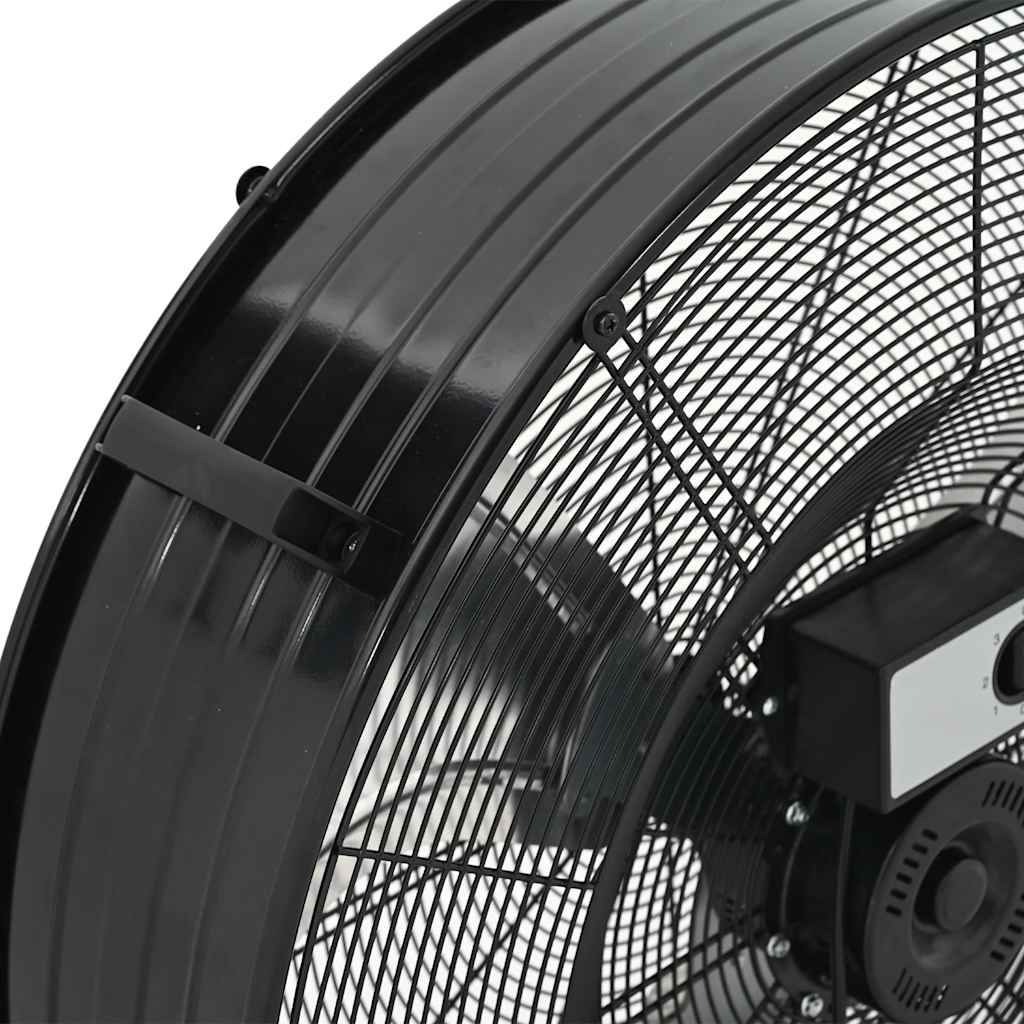 Trommelventilator Industriell 77 cm 187,7 W Schwarz