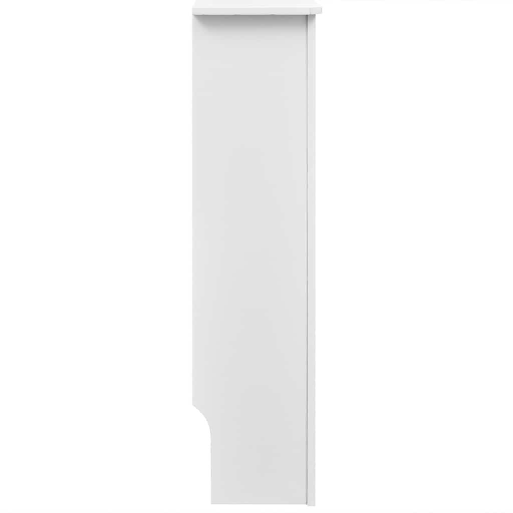 Holzwerkstoff Heizkörper-Abdeckung Heizkörperverkleidung 152 cm, weiß