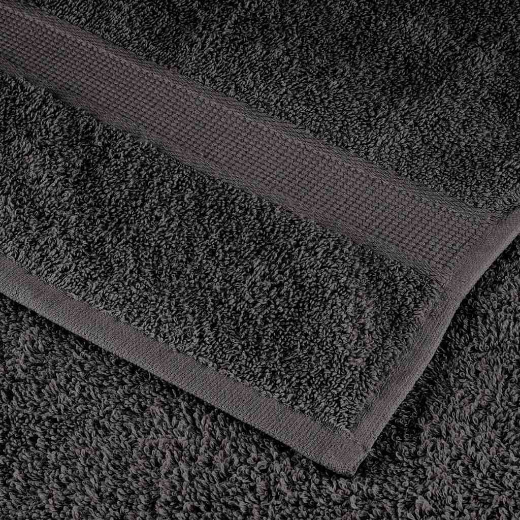Gästetuch SOLUND 4 Stk. Anthrazit 15 x 21 cm 550 gsm