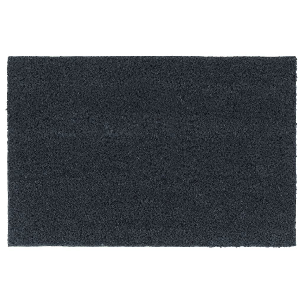 Fußmatte Dunkelgrau 40x60 cm Kokosfaser Getuftet