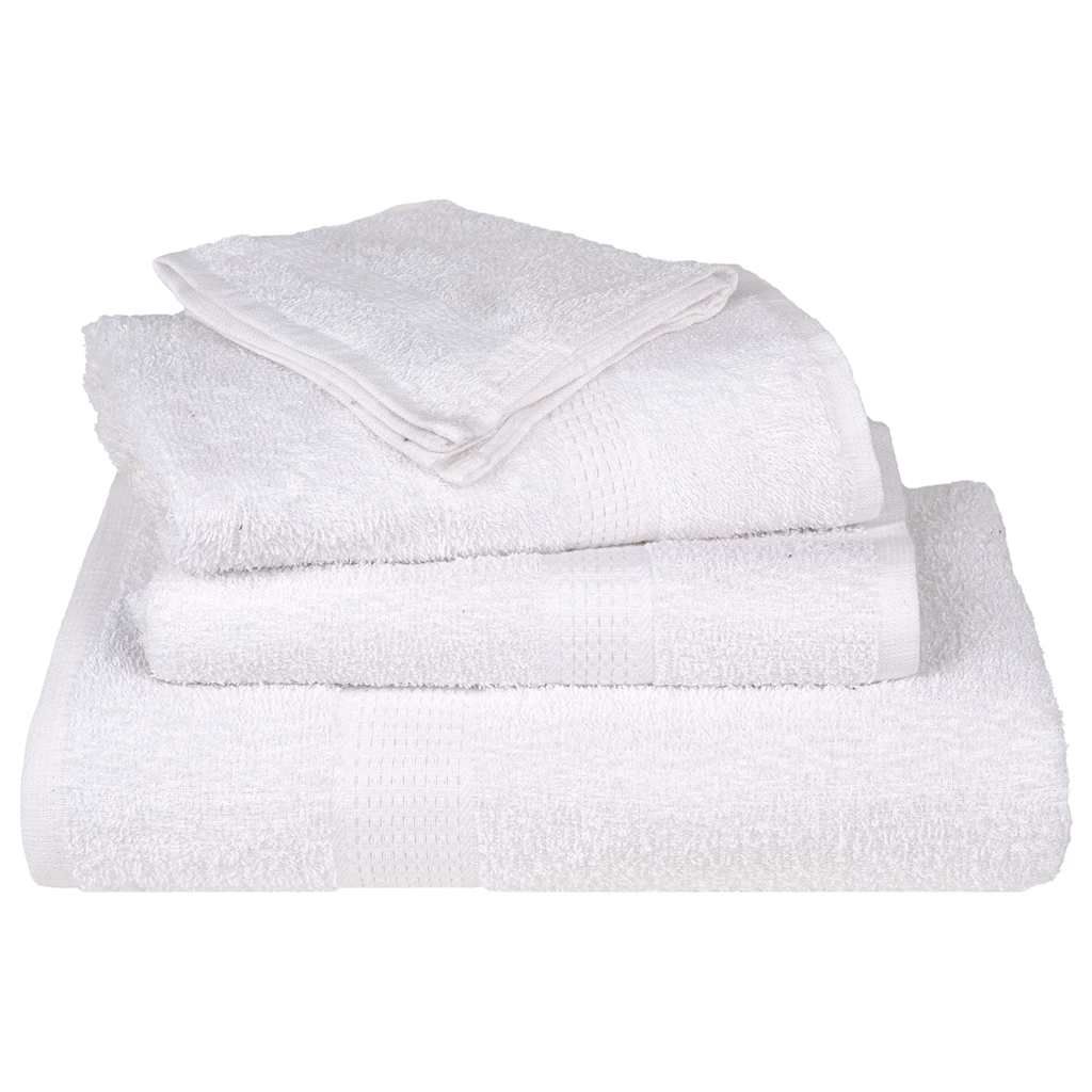 Waschtücher FROGN 4 Stk. Weiß 30x30 cm 360 g/m²