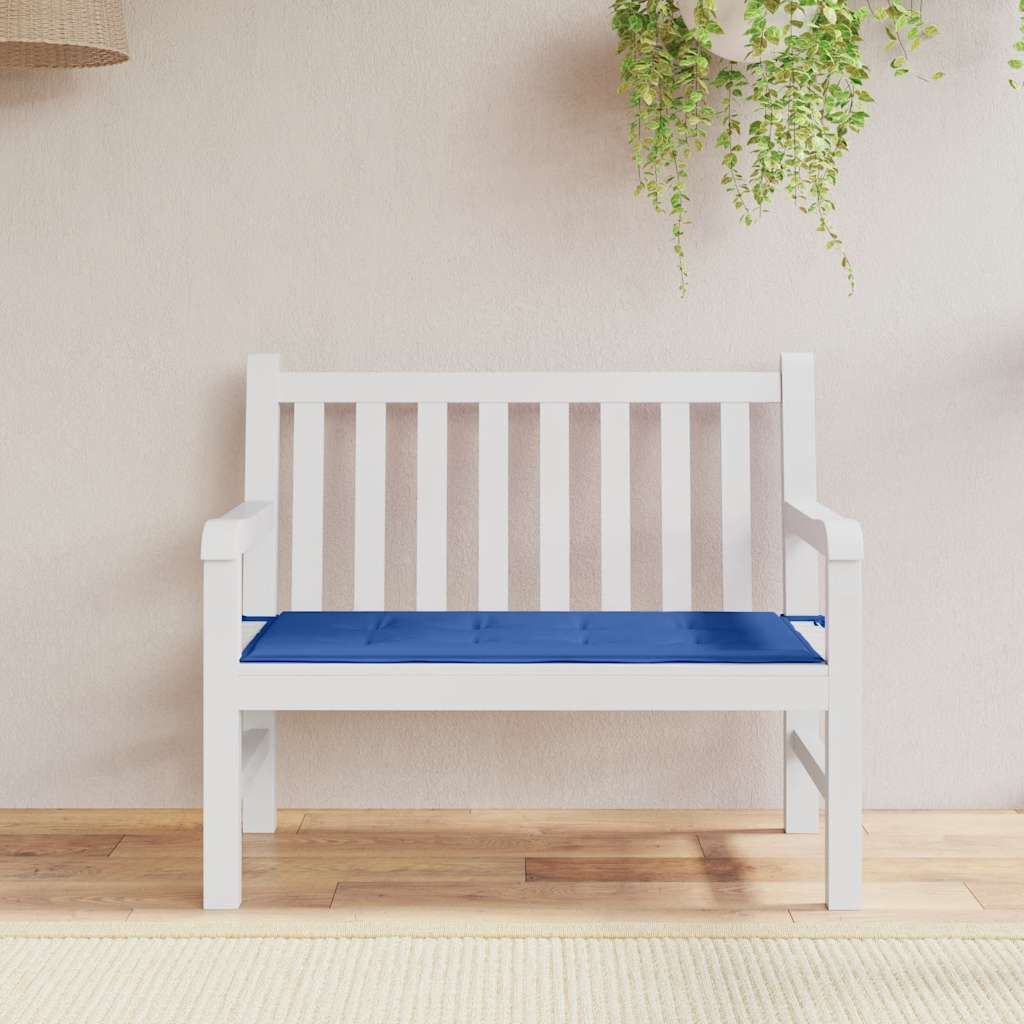 Gartenbank-Auflage Königsblau 120x50x4 cm Oxford-Gewebe