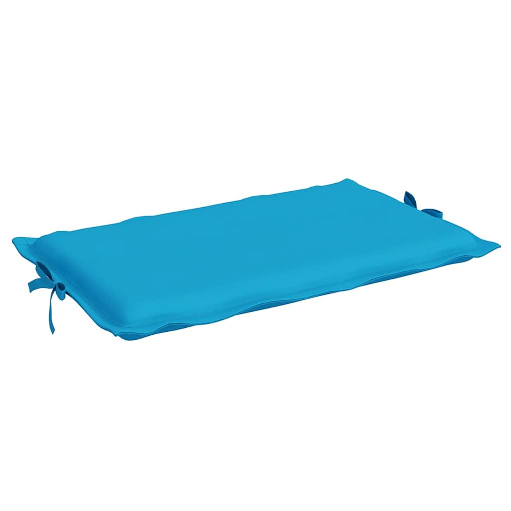 Sonnenliegen-Auflage Blau 186x58x4 cm Oxford-Gewebe