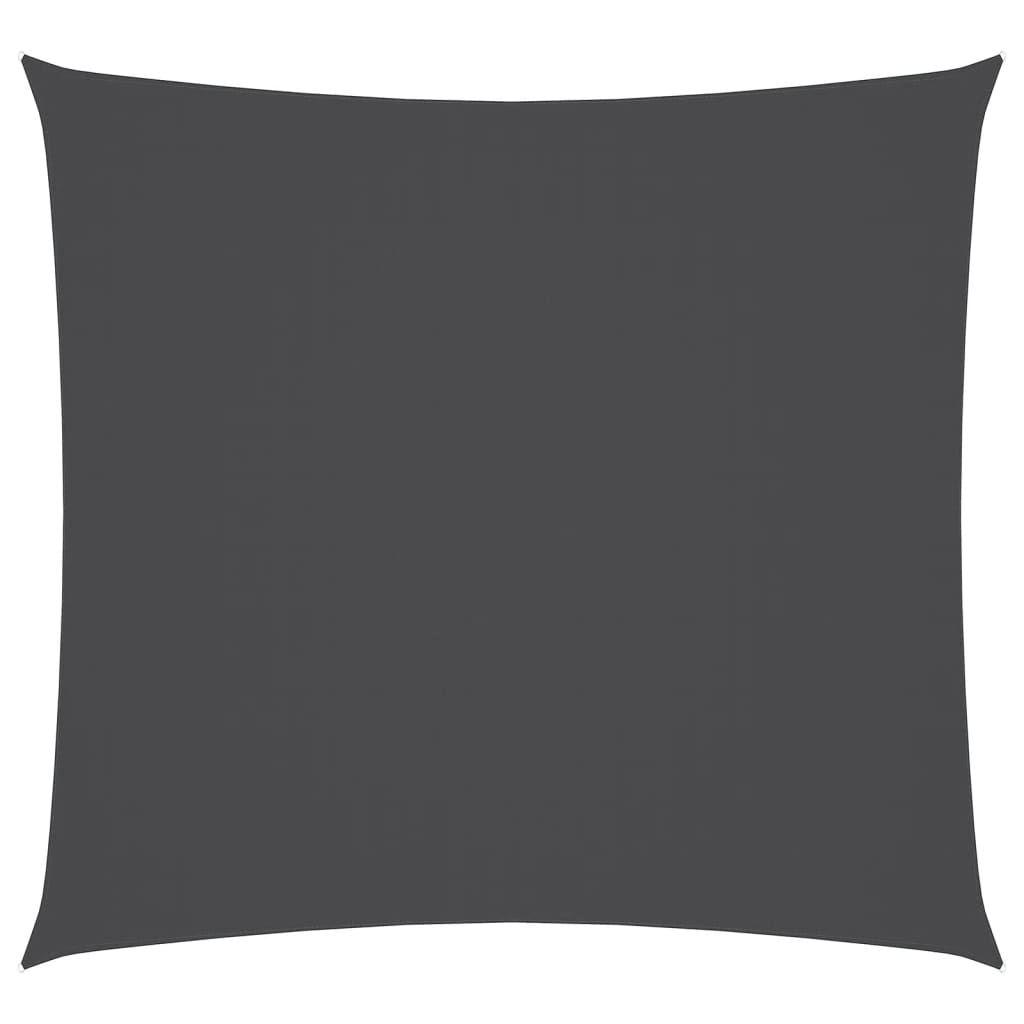 Sonnensegel Oxford-Gewebe Quadratisch 4x4 m Anthrazit