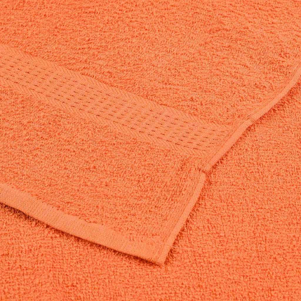 Saunatücher FROGN 2 Stk. Orange 80x200 cm 360 g/m²