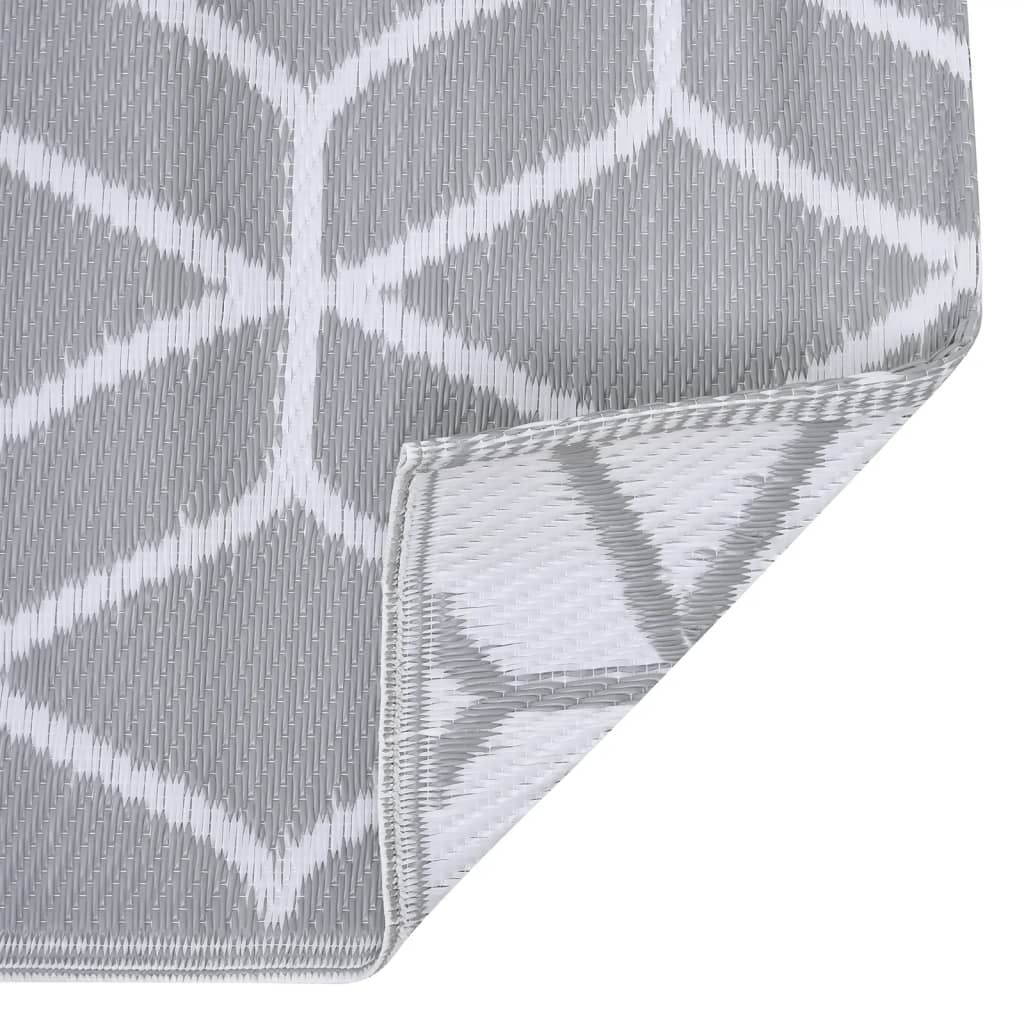 Outdoor-Teppich ARAKIL Grau 80x150 cm PP