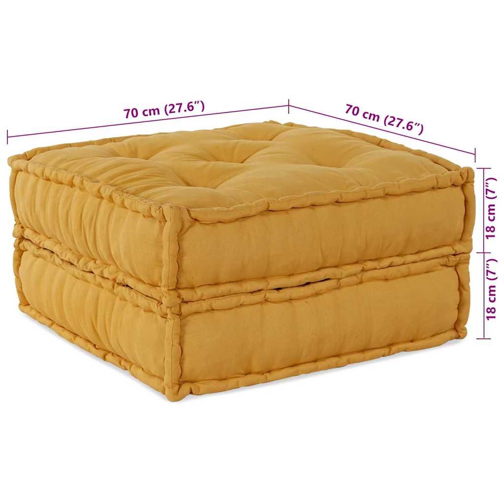 Modulare Sofagarnitur 4 pcs Gelb Stoff
