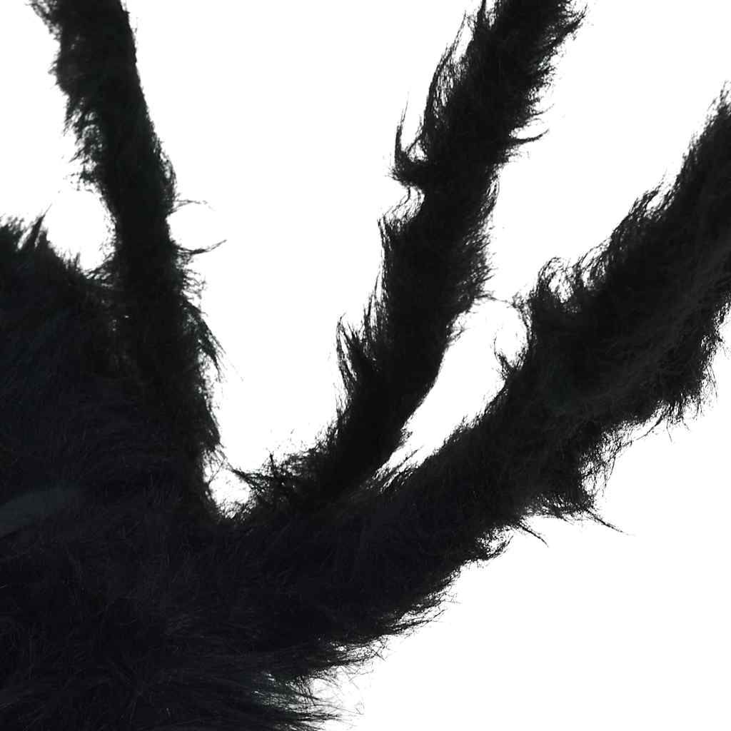 Halloween Spinnen Dekoration 6 pcs Schwarz 75 cm