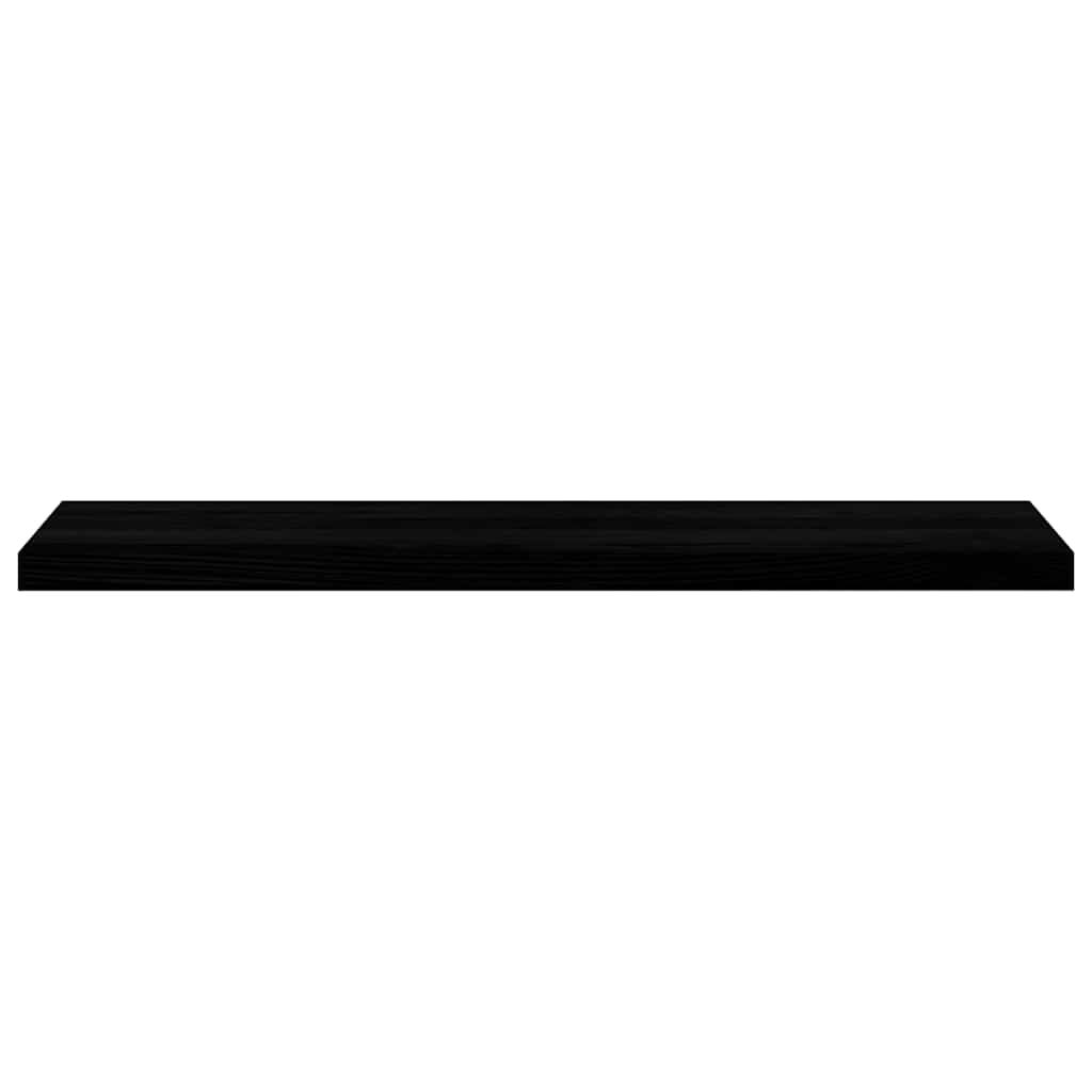 Treppenstufen 8 Stk. Braun-Schwarz 110x30x2 cm Massivholz Eiche