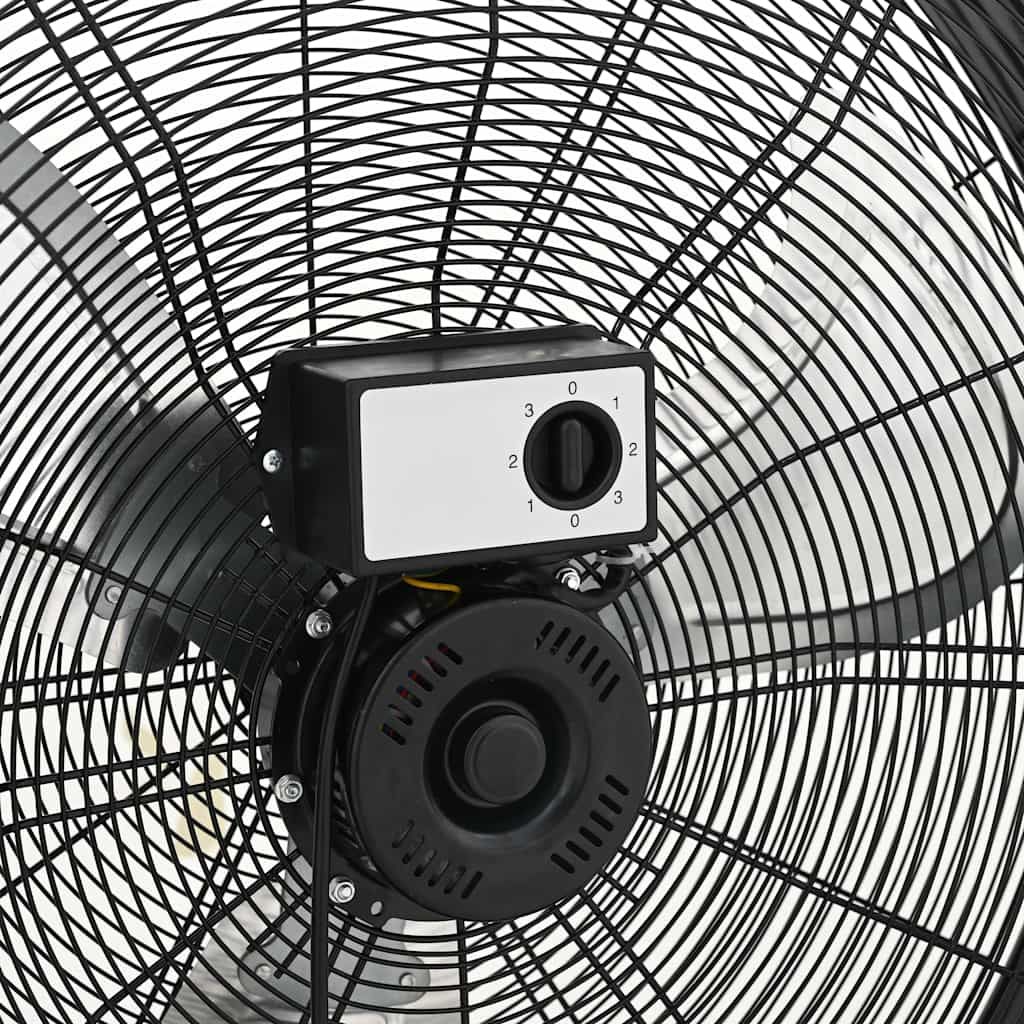 Trommelventilator Industriell 77 cm 187,7 W Schwarz