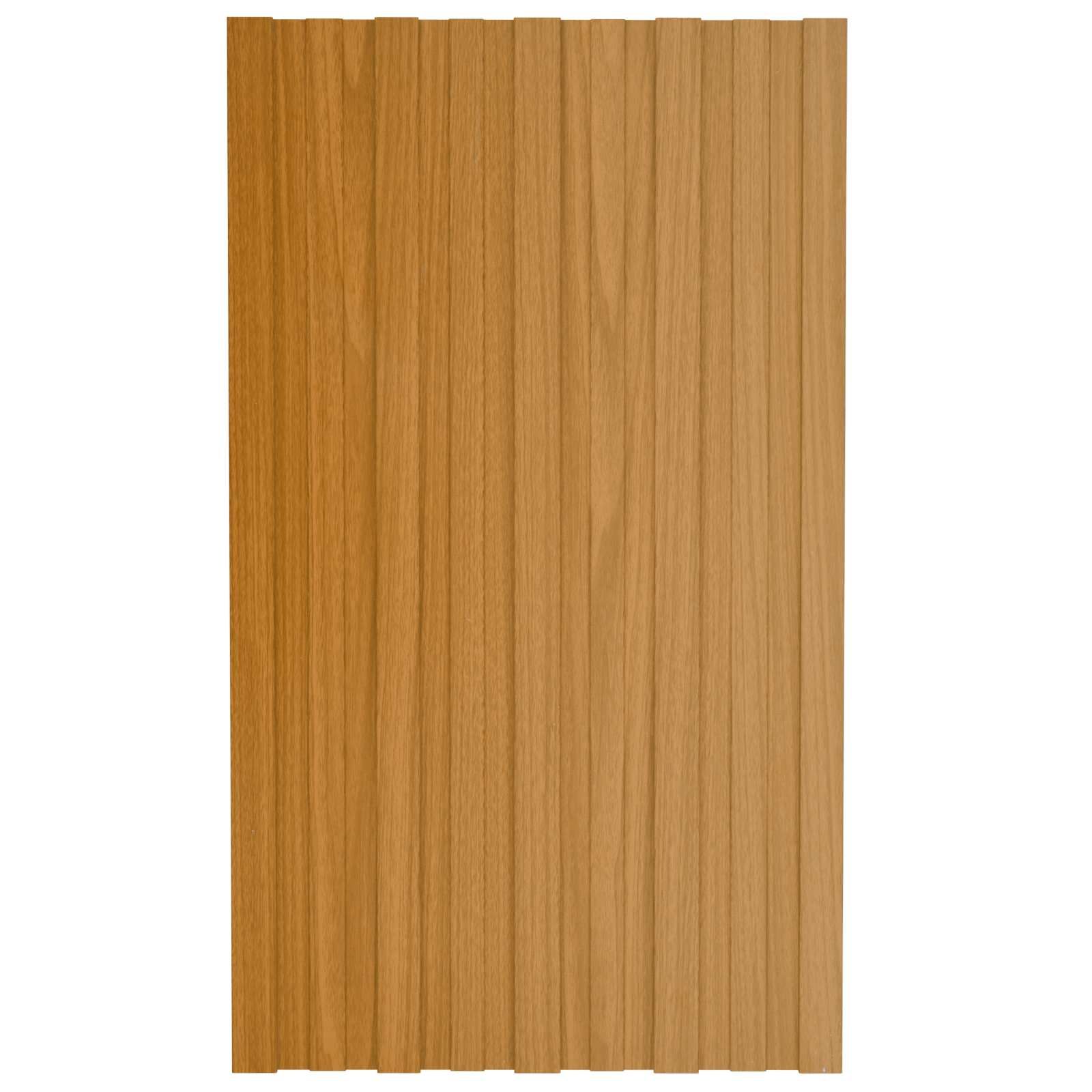 Dachpaneel 36 pcs Natur 80 x 45 cm Verzinkter Stahl