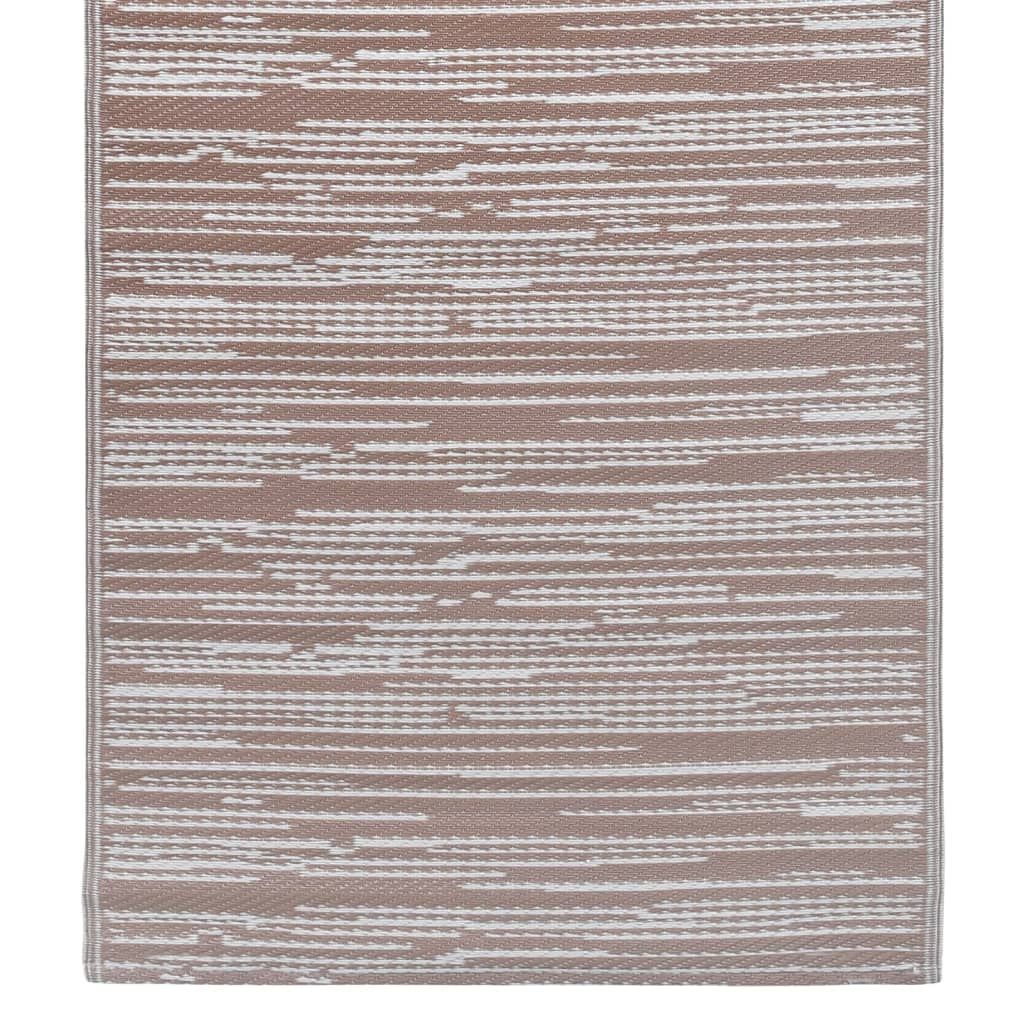 Outdoor-Teppich ARAKIL Braun 190x290 cm PP
