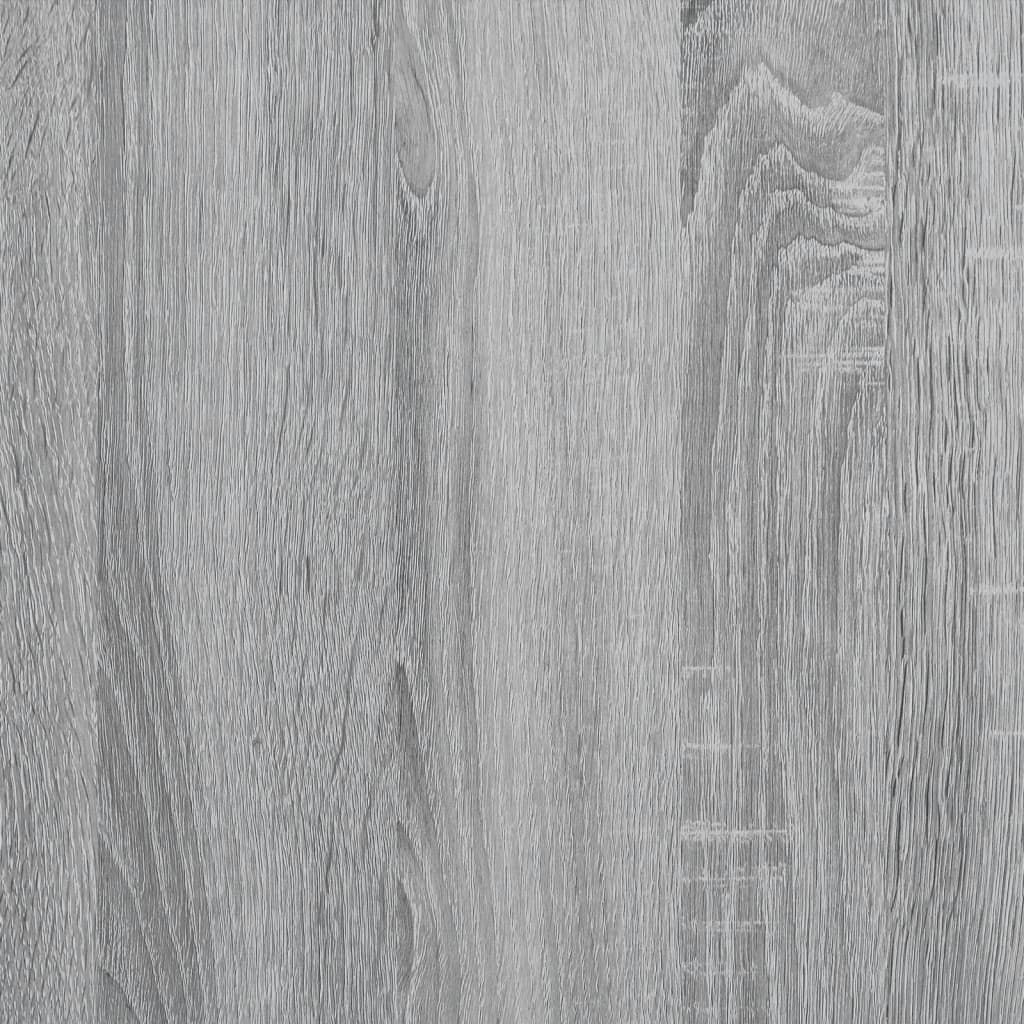 Kaminumrandung Grau Sonoma 90x30x90 cm Holzwerkstoff
