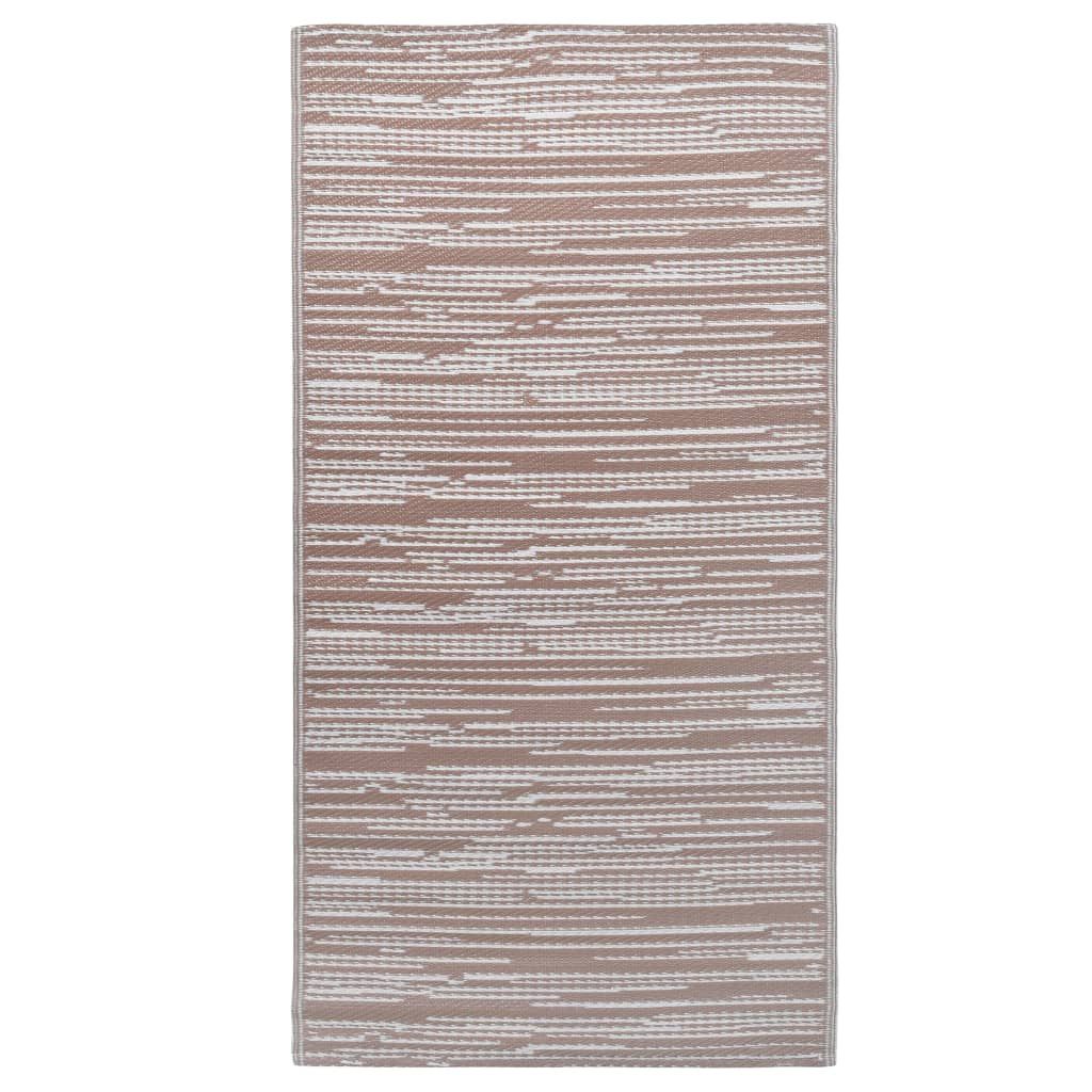 Outdoor-Teppich ARAKIL Braun 120x180 cm PP