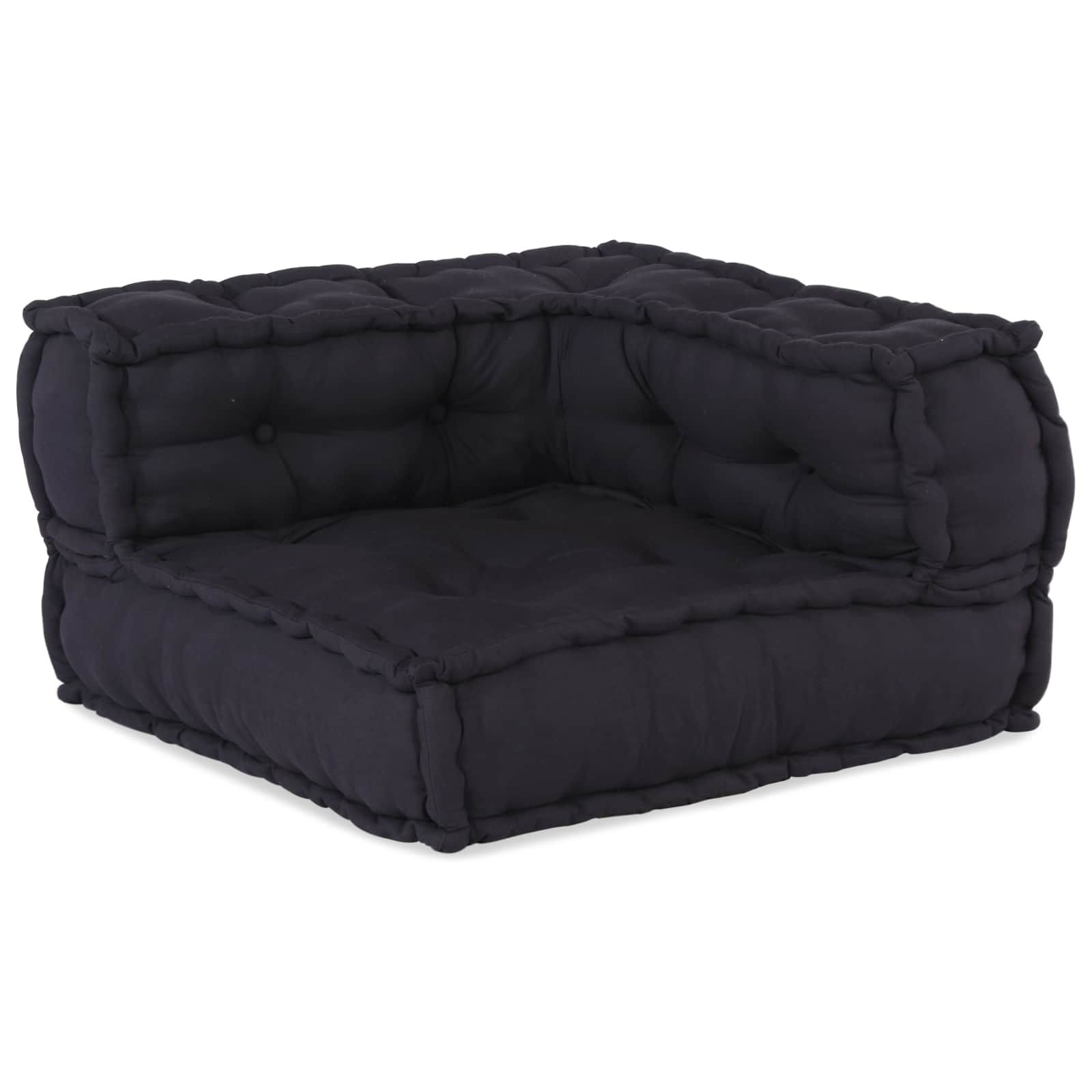 Modulare Sofagarnitur 4 pcs Anthrazit Stoff