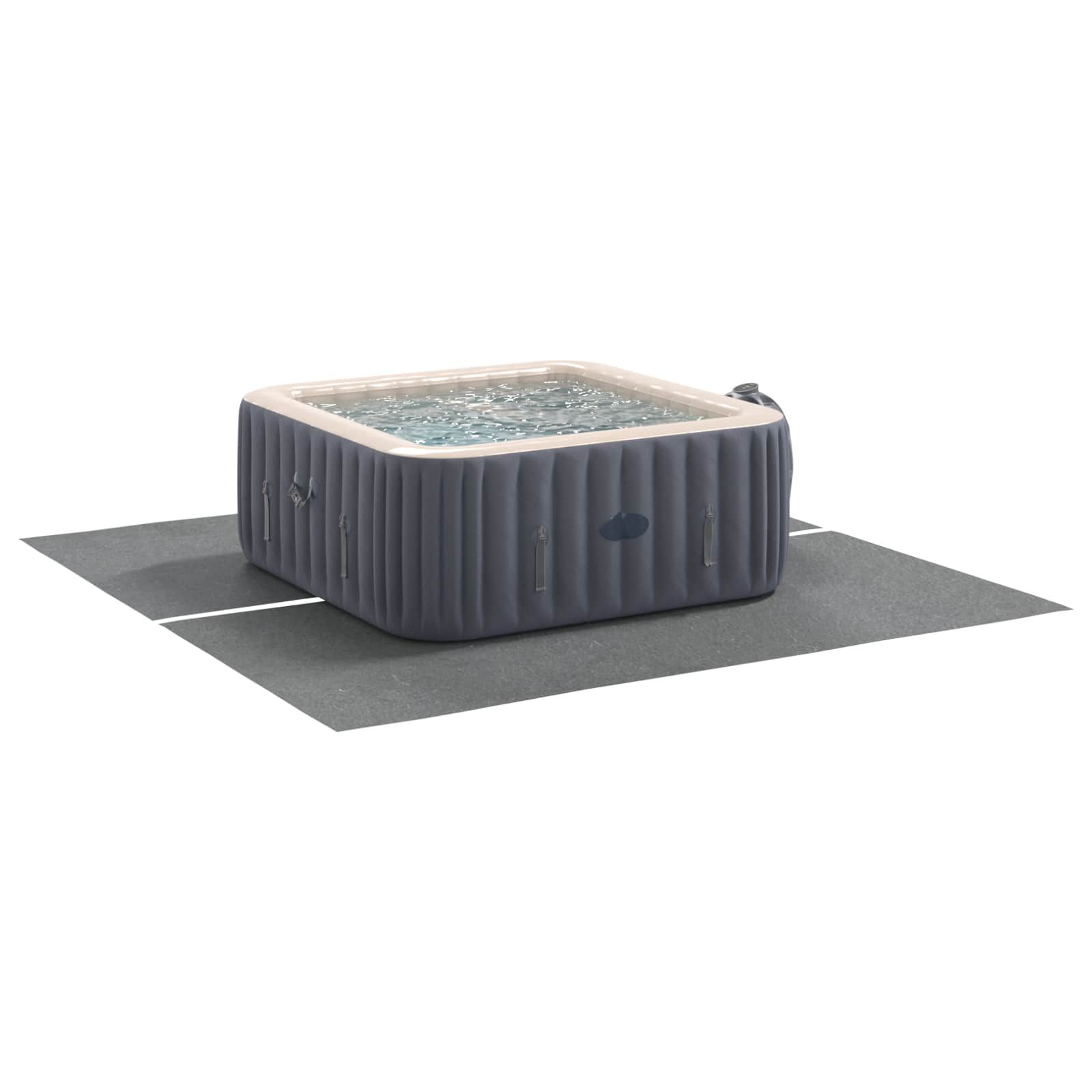 Bodenfolie für Pools 274 x 274 x 0,1 cm Quadratisch Vliesstoff