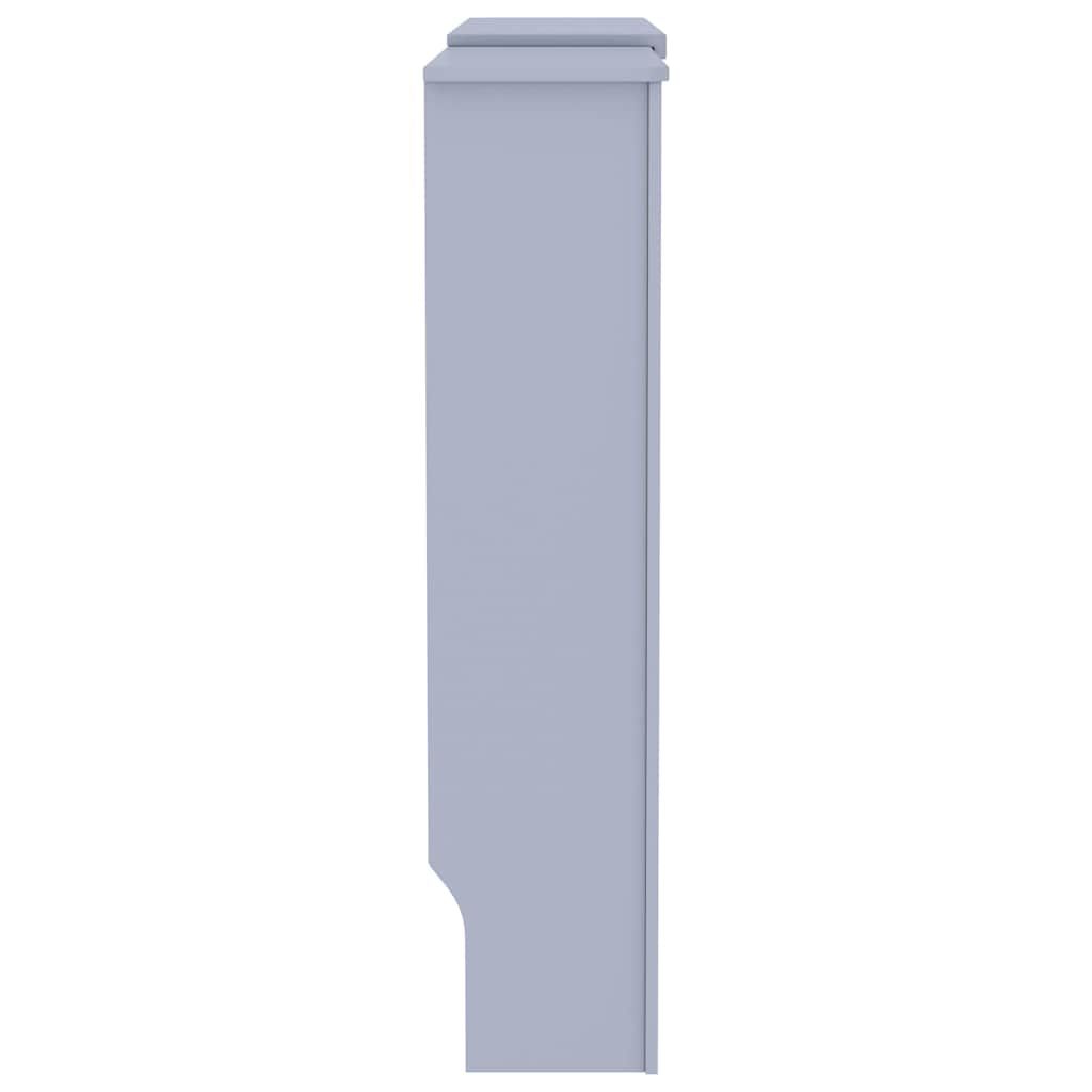 MDF Heizkörperverkleidung Grau 205 cm