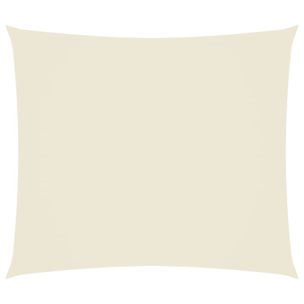 Sonnensegel Oxford-Gewebe Rechteckig 2x2,5 m Creme