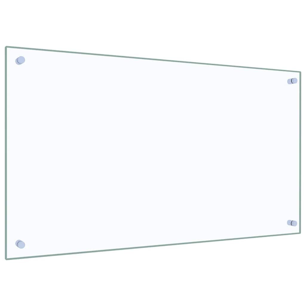 Küchenrückwand Transparent 90×50 cm Hartglas