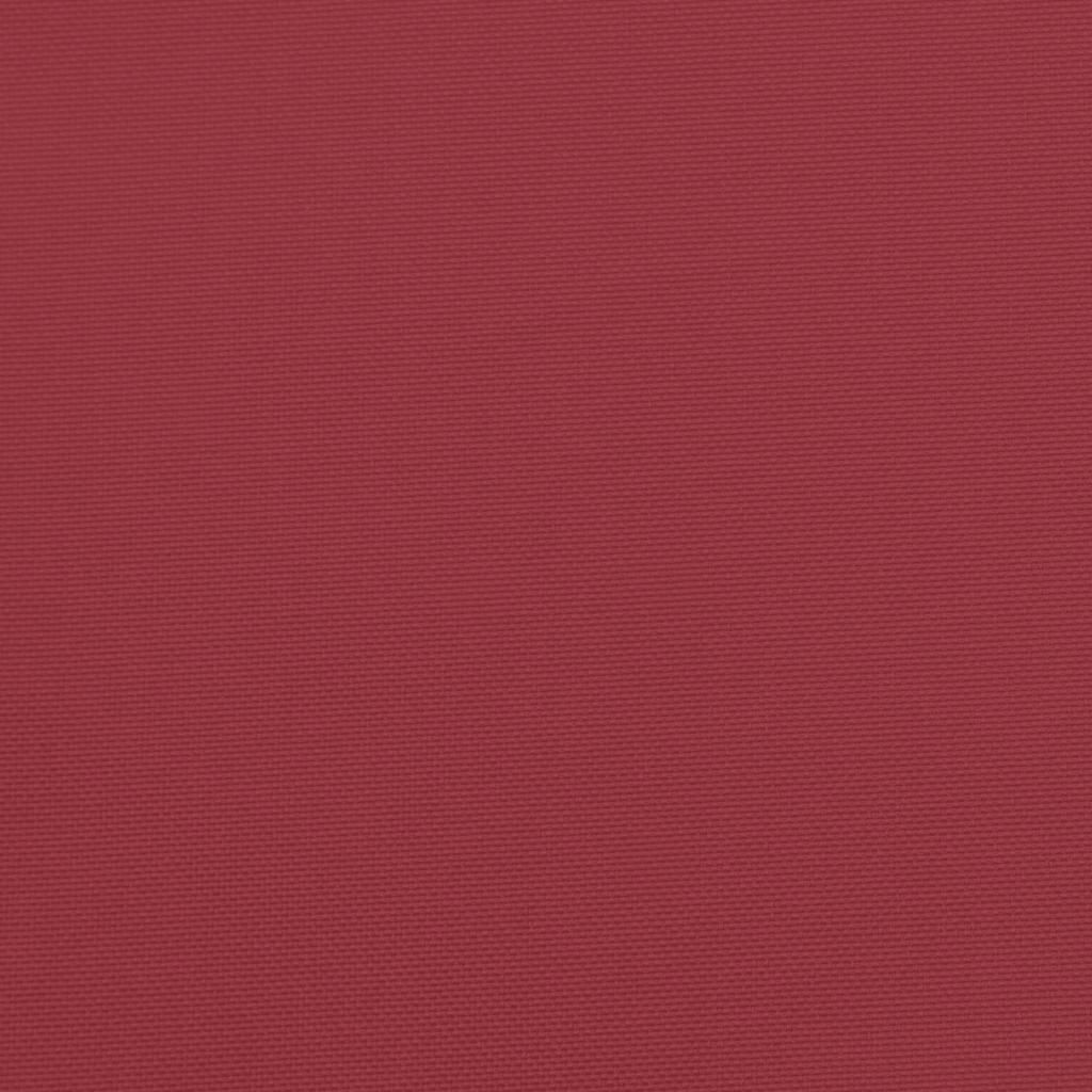 Gartenbank-Auflage Weinrot 100x50x3 cm Oxford-Gewebe