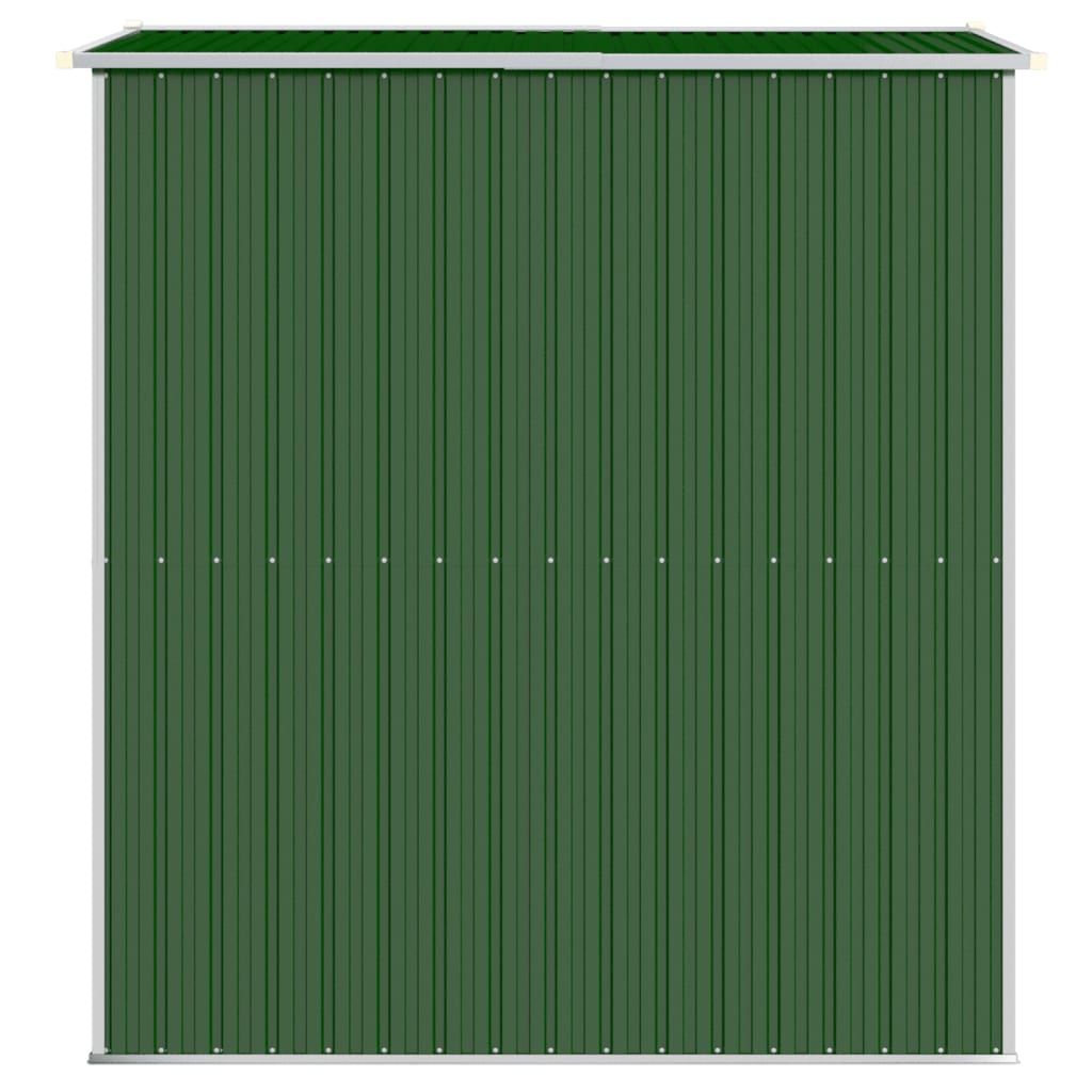 Geräteschuppen Grün 192x191x223 cm Verzinkter Stahl