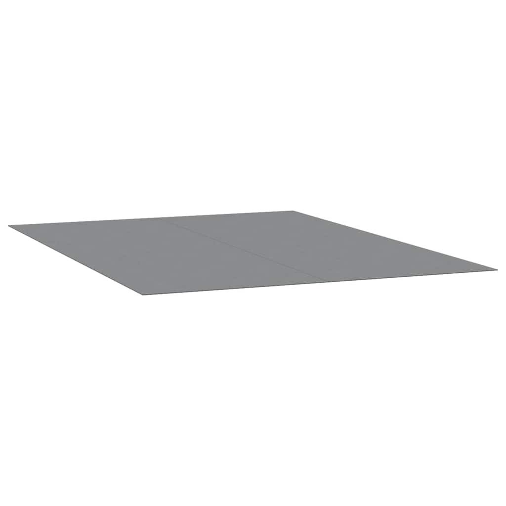 Pool-Bodentuch Hellgrau 300x220 cm Polyester Geotextil