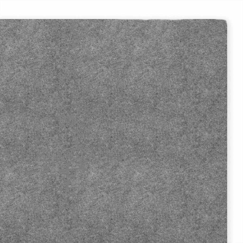 Pool-Bodentuch Hellgrau 300x220 cm Polyester Geotextil