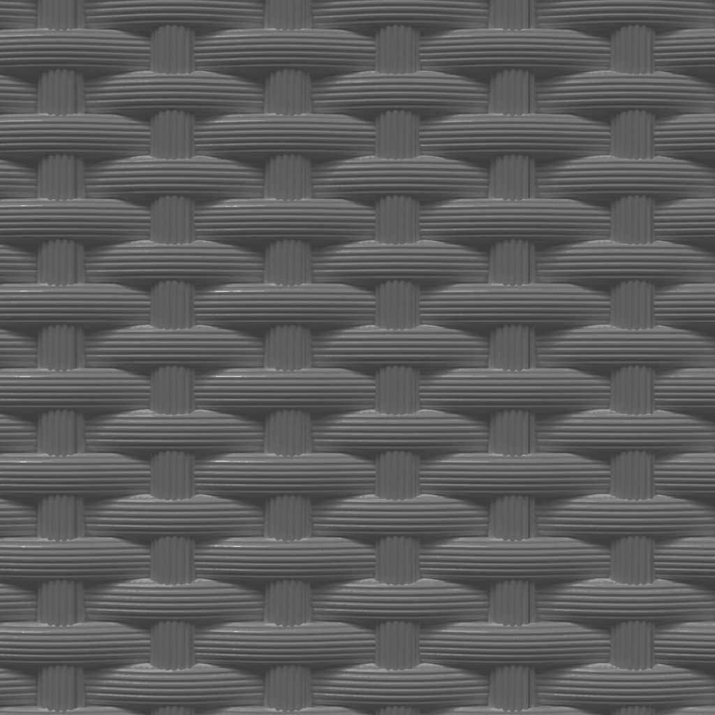 Pflanzkübel 2 Stk. Schwarz 30x30x37 cm Polypropylen