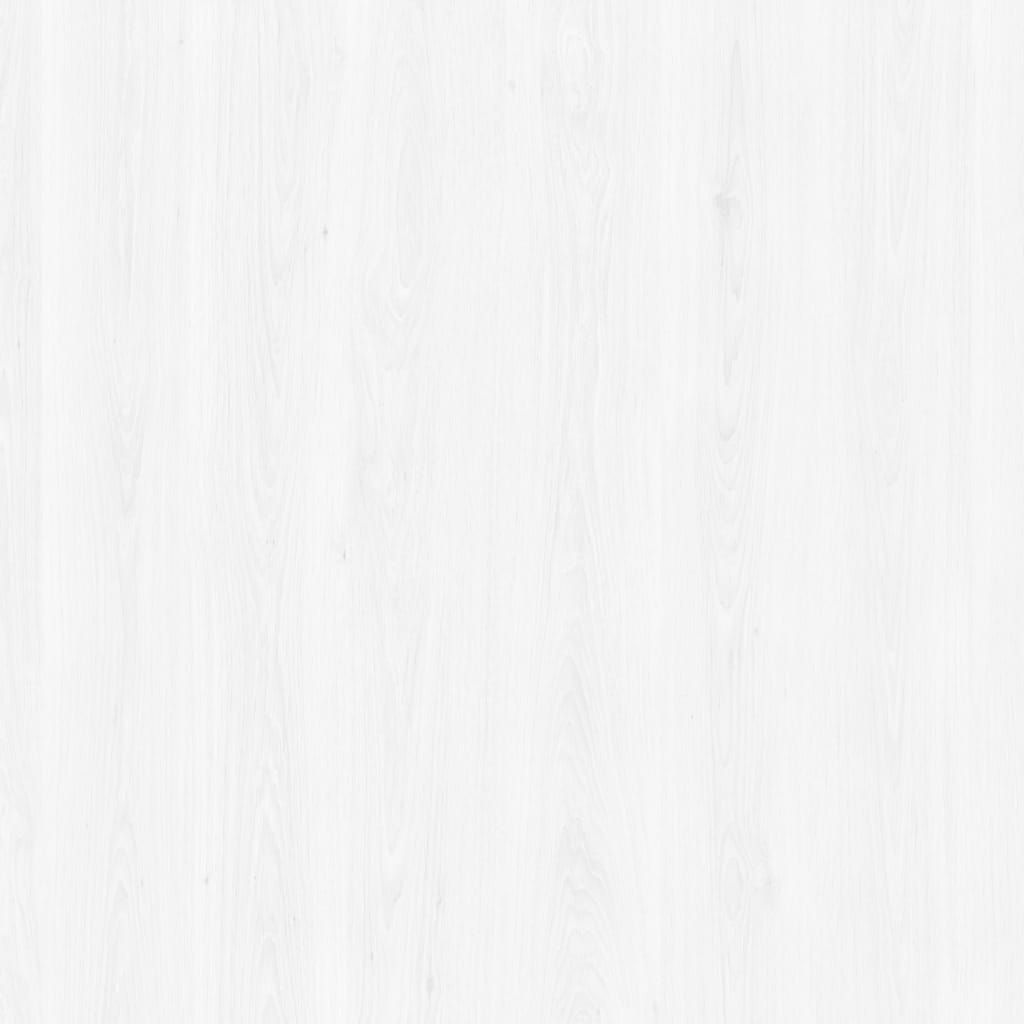 Möbelfolien Selbstklebend 2 Stk. Weißes Holz 500x90 cm PVC