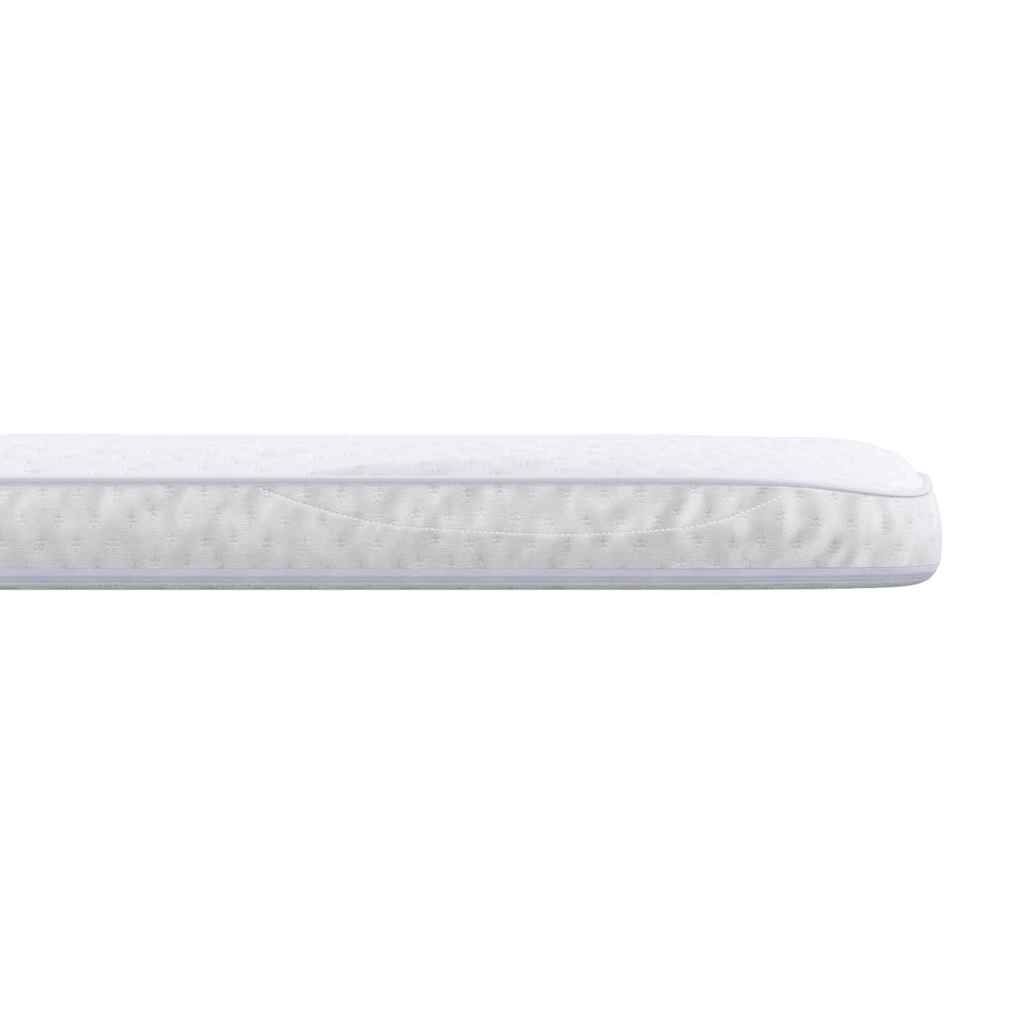 Matratzenauflage Weiß 100 x 200 cm Strickstoff