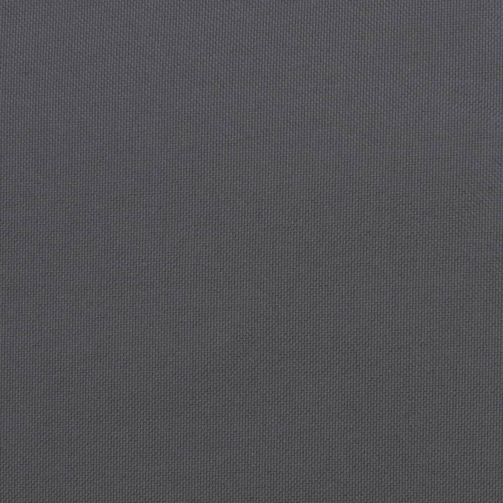 Stuhlkissen 4 Stk. Anthrazit 40x40x7 cm Oxford-Gewebe