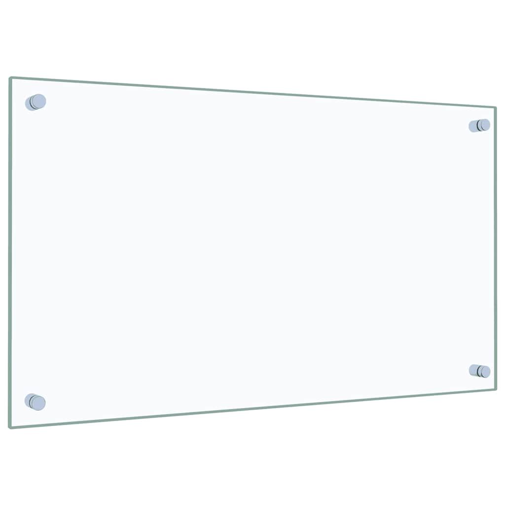 Küchenrückwand Transparent 70×40 cm Hartglas
