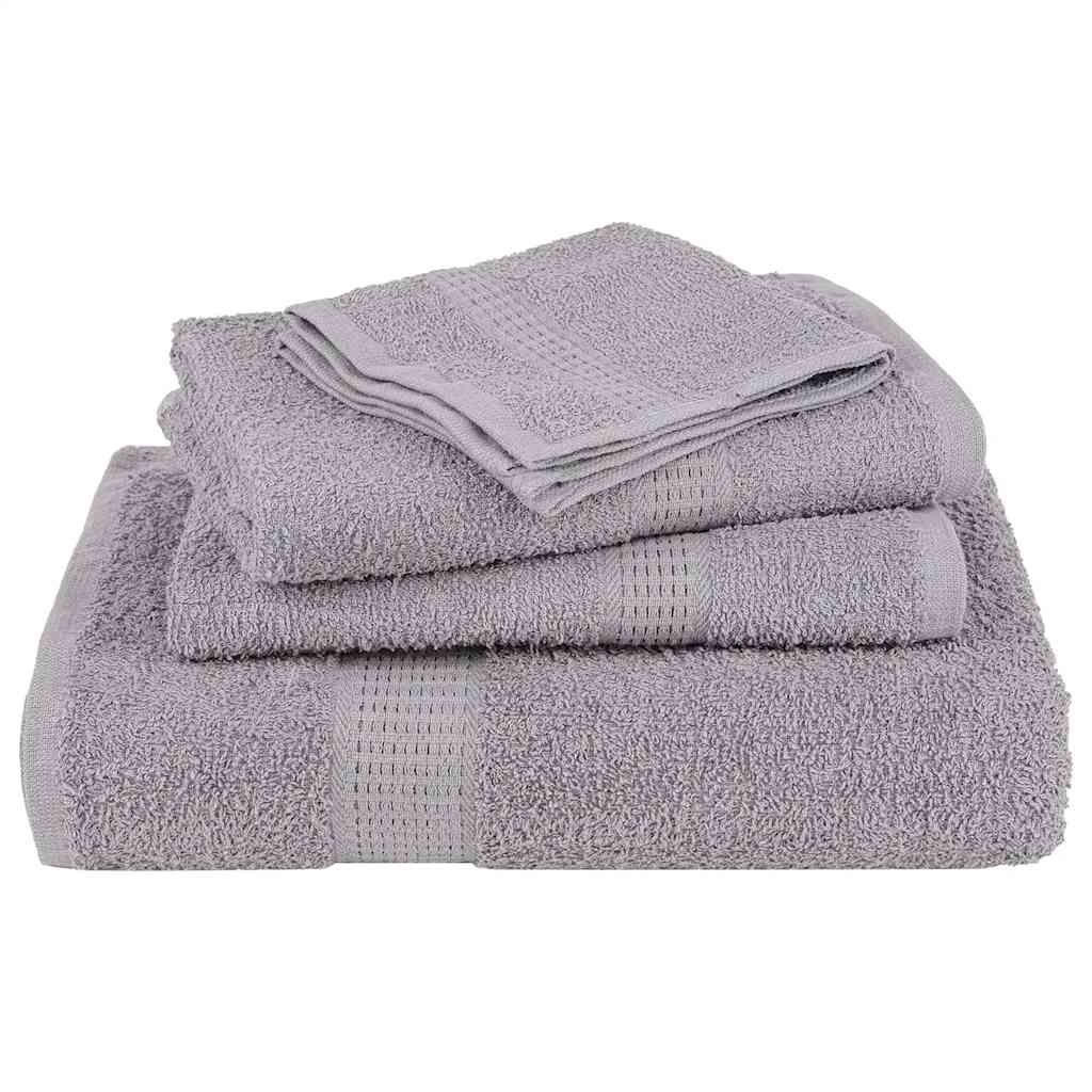 Waschtücher FROGN 2 Stk. Grau 30x30 cm 360 g/m²