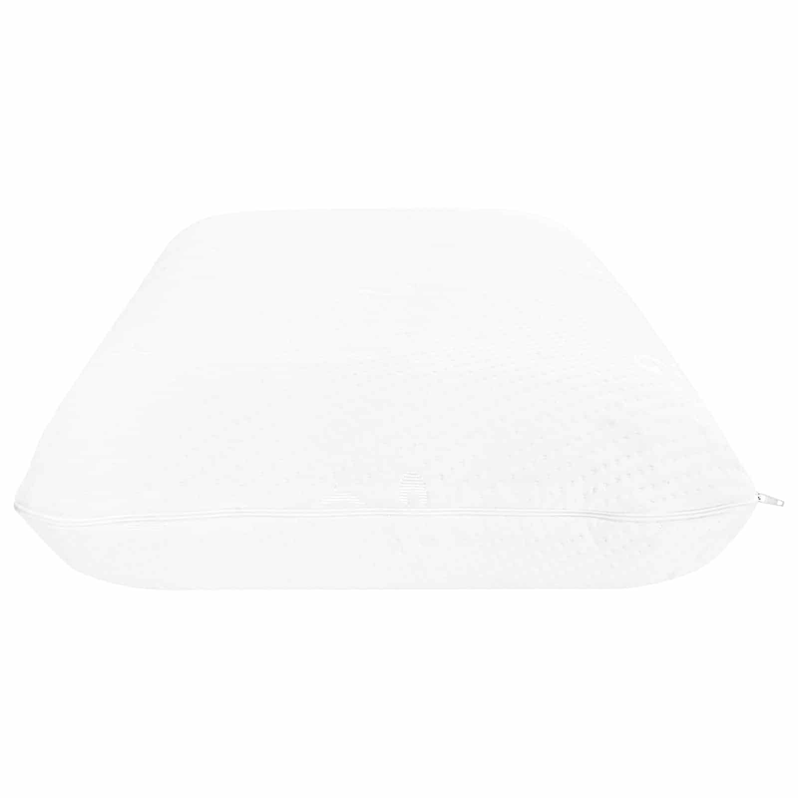 Schlafkissen Uni Weiß 70 x 36 x 13 cm Gel-Speicherschaum