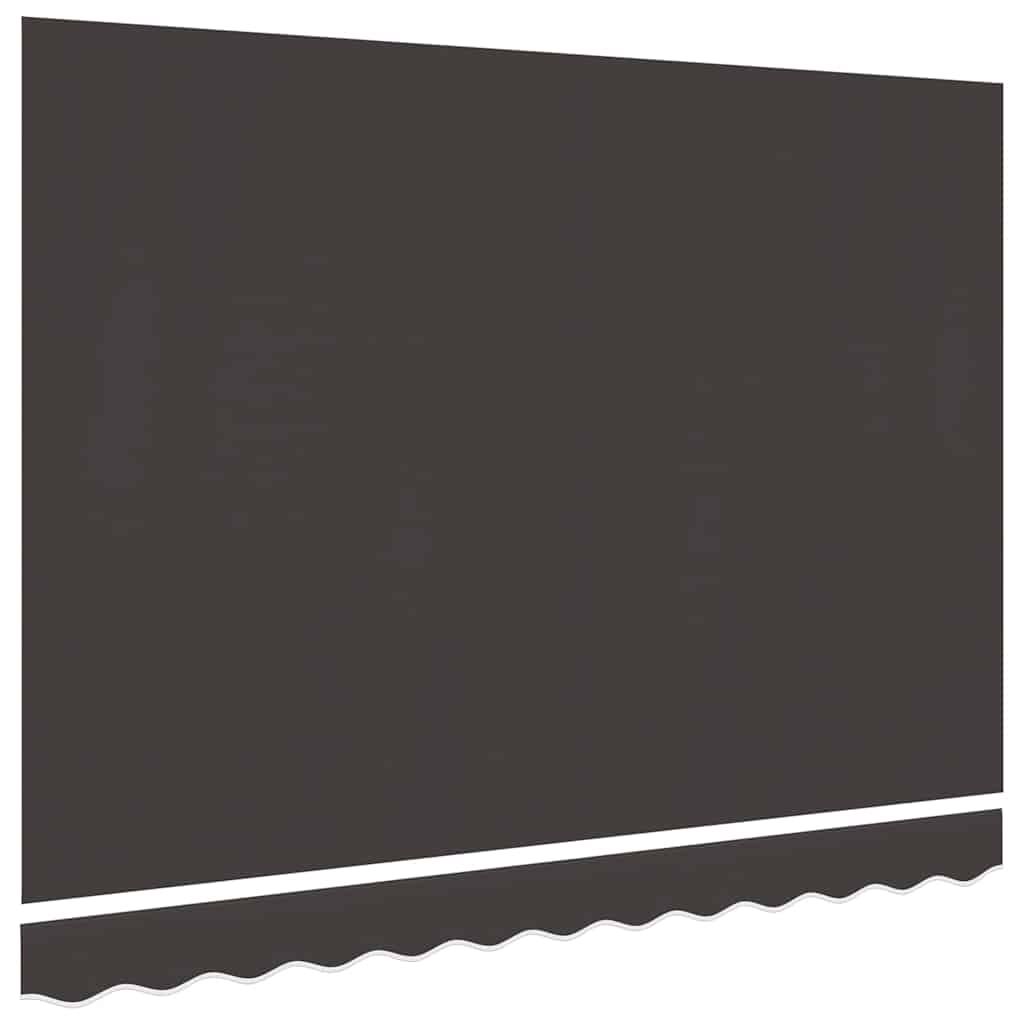 Ersatzstoff für Markise Grau 300x250 cm Polyester