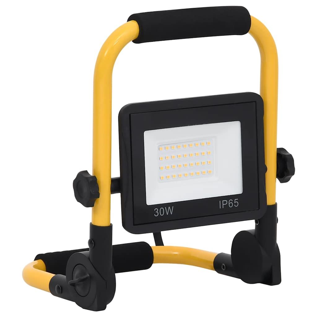 LED-Fluter mit Handgriff 30 W Kaltweiß