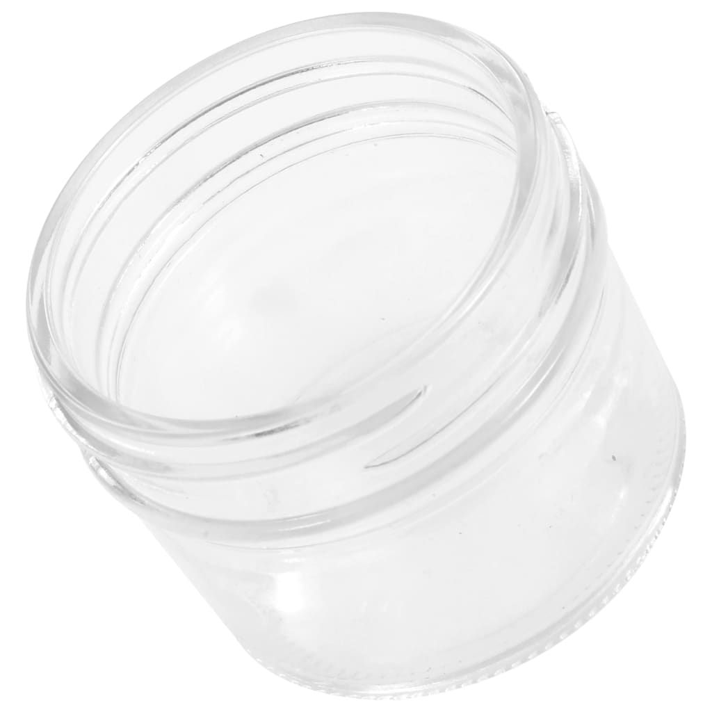 Marmeladengläser mit Silbernen Deckeln 48 Stk. 110 ml