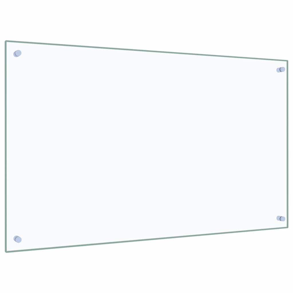Küchenrückwand Transparent 100×60 cm Hartglas