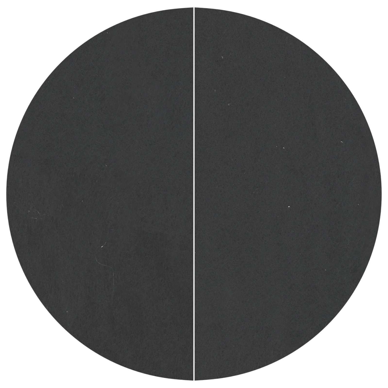 Bodenfolie für Pools Ø 244 cm (1 mm) Rund Vliesstoff Schwarz
