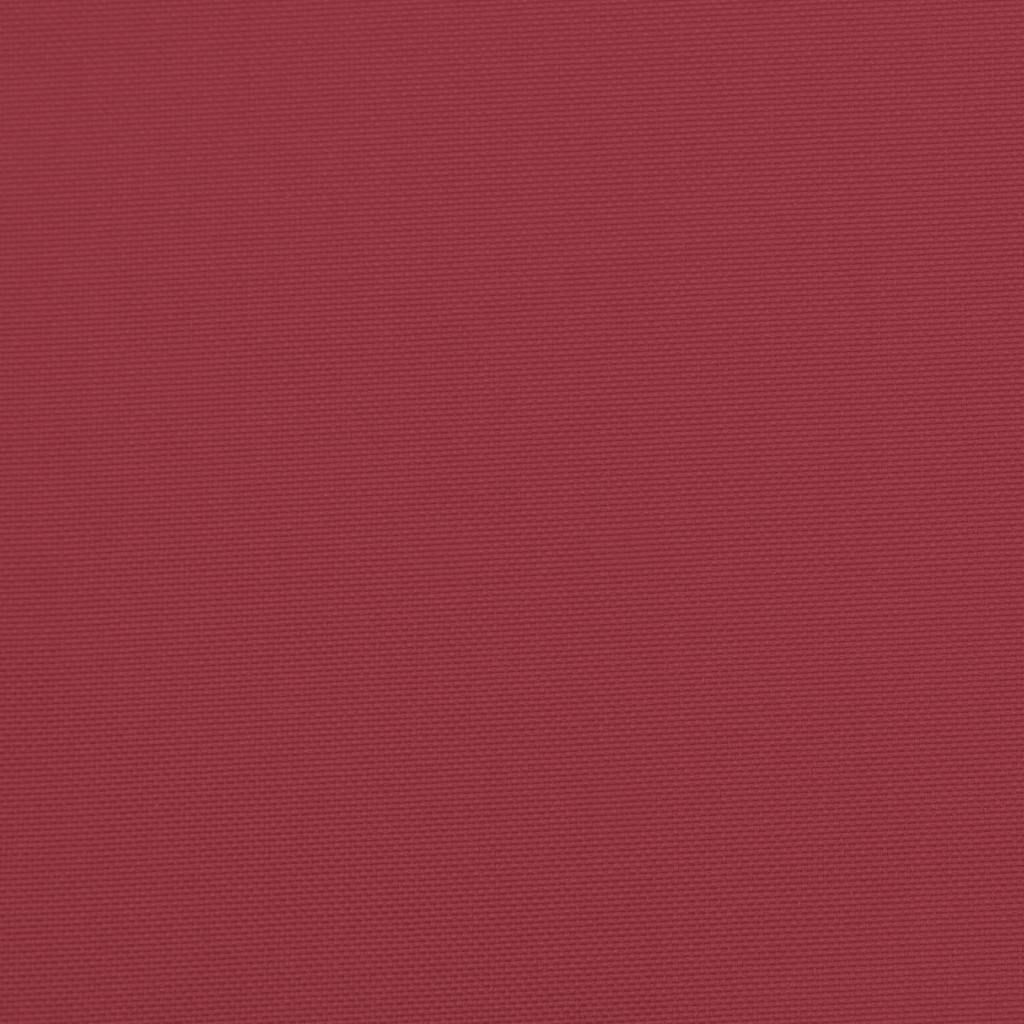 Sonnenliegen-Auflage Weinrot 186x58x4 cm Oxford-Gewebe