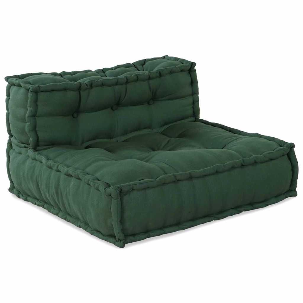 Modulare Sofagarnitur 4 pcs Grün Stoff