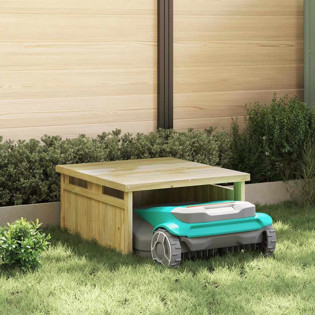 Rasenmäher Garage Braun 73,5 x 81,5 x 38,5 cm