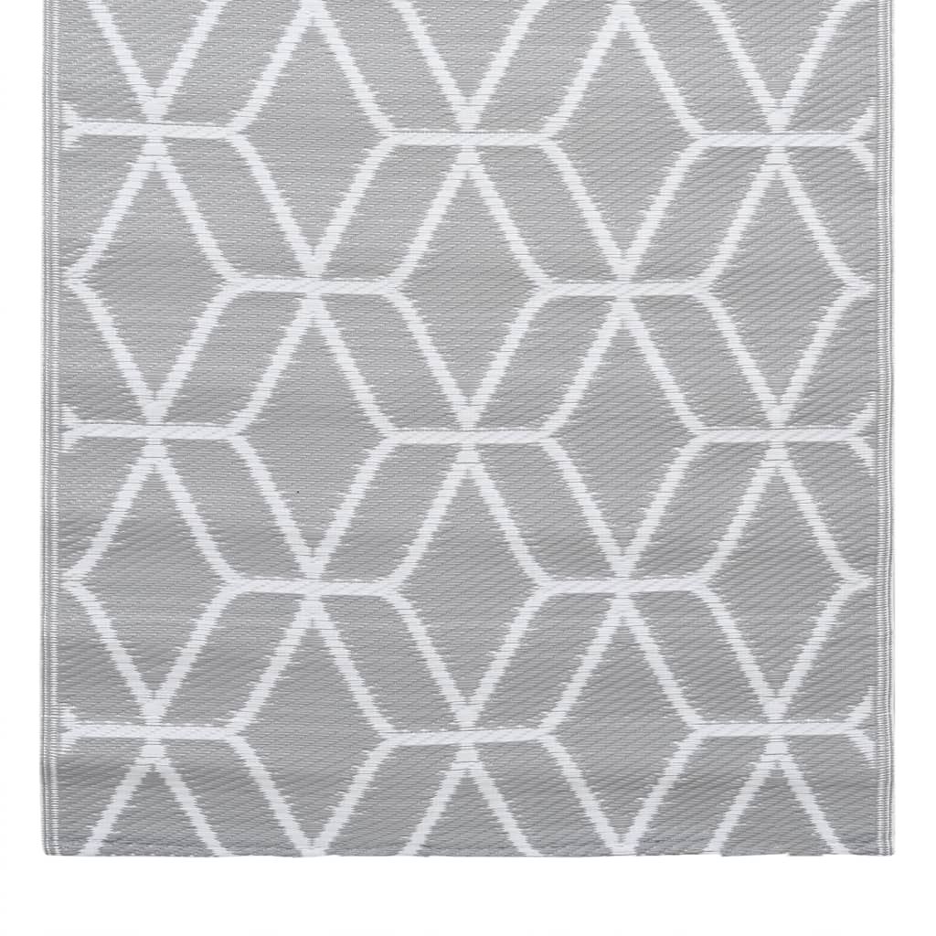 Outdoor-Teppich ARAKIL Grau 160x230 cm PP