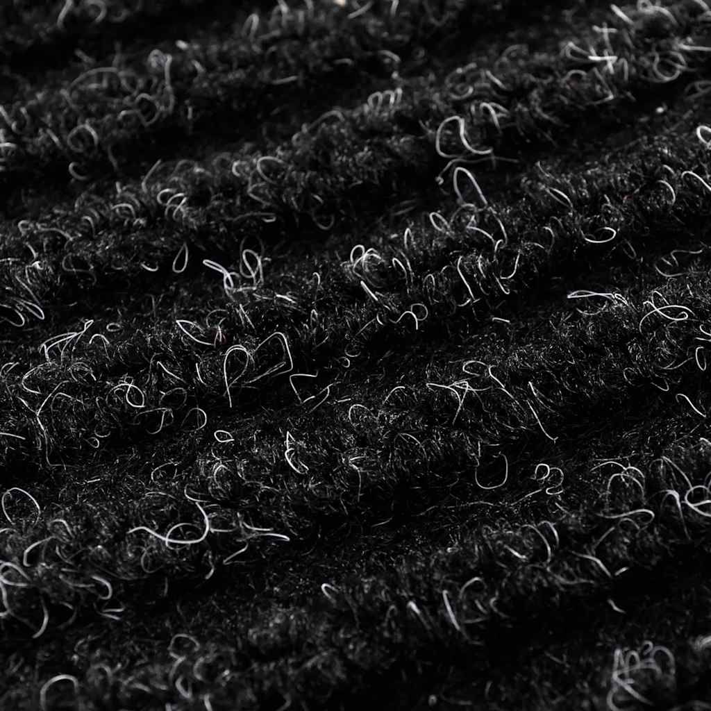 Türmatte Schwarz 90 x 60 cm PVC