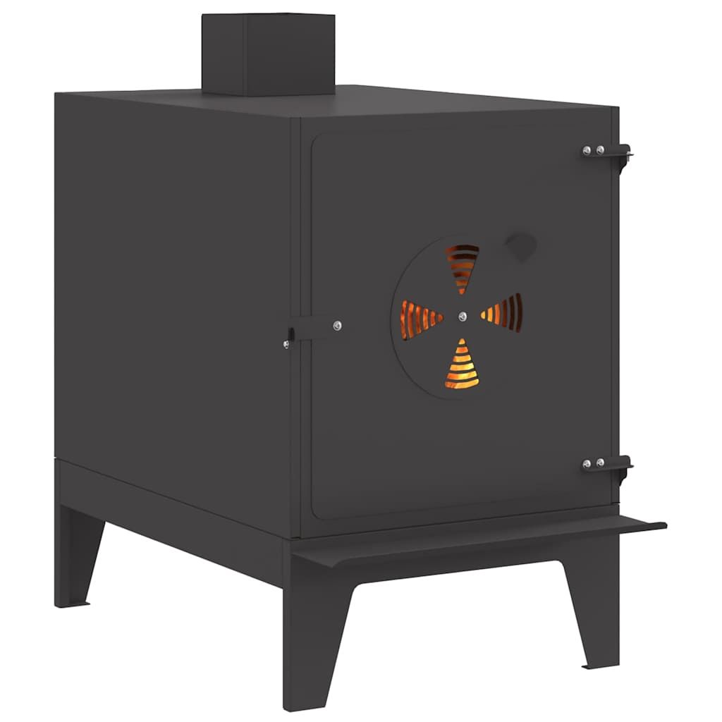 Campingkocher Schwarz 35 x 50 x 60 cm Kaltgewalzter Stahl