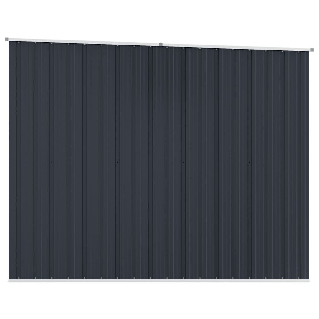 Gerätehaus Anthrazit 195x198x159 cm Verzinkter Stahl
