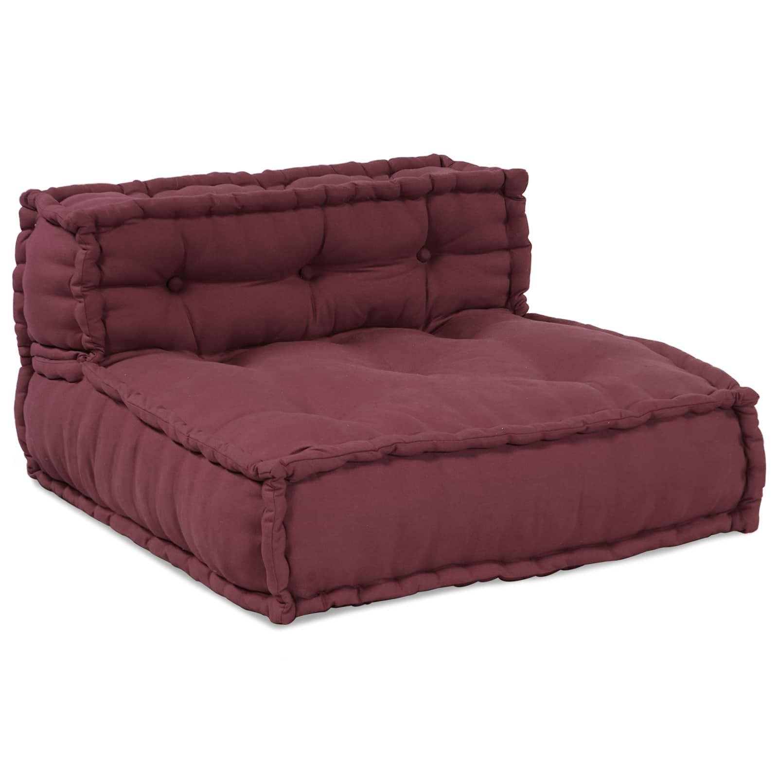 Modulare Sofagarnitur 4 pcs Kastanienbraun Stoff