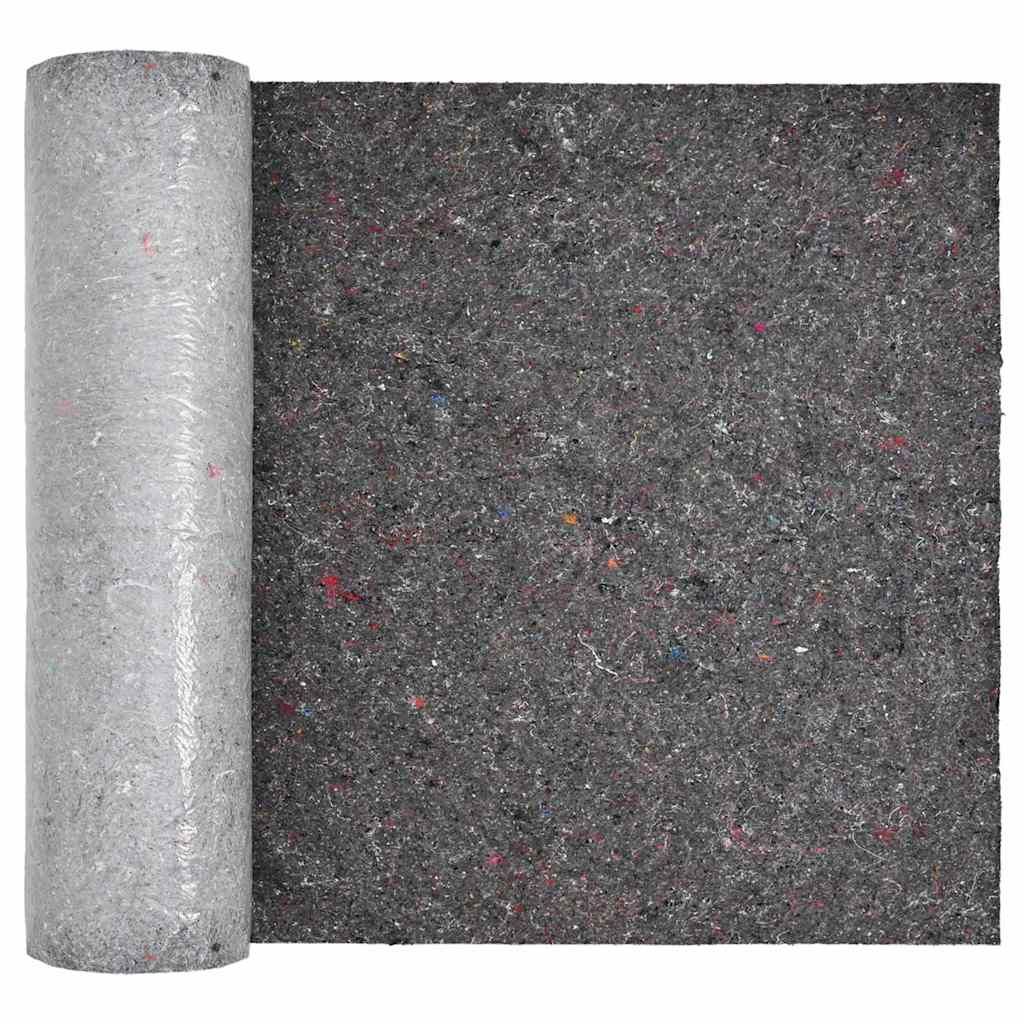 Teichvlies 1 x 10 m Polyester und Baumwolle Grau